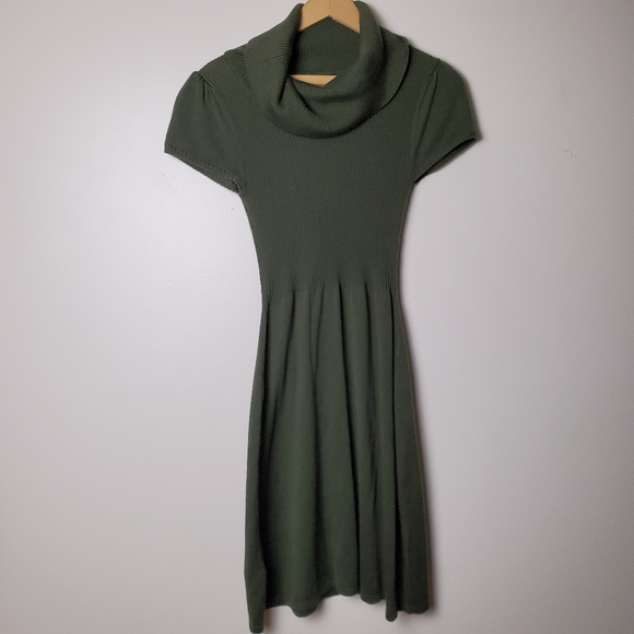 Calvin Klein Dresses & Skirts - Calvin Klein Olive Green Cowl Neck Dress